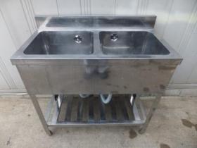 商品詳細 2槽ｼﾝｸ W900×D450×H800