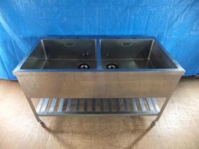 商品詳細 2槽ｼﾝｸ W1500×D750×H800