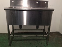 商品詳細 2槽ｼﾝｸ W900×D450×H800(955)