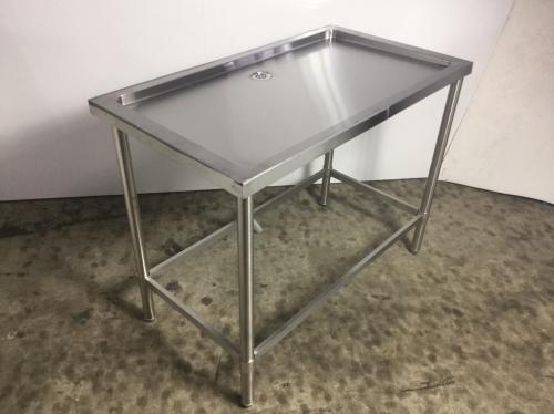 業務用 厨房機器 水切り台 作業台 1070x600x835│厨房家