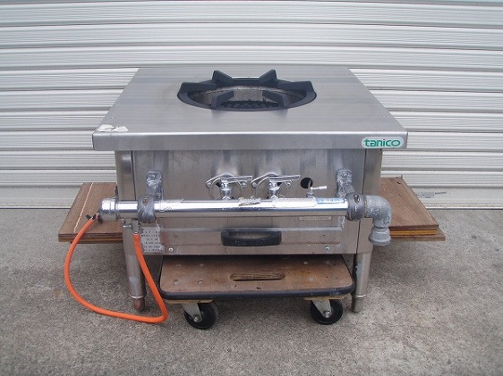 タニコー ガスコンロ TAP-TGP-60 LPガス ローレンジ 幅630×奥行き600