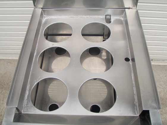 □コメットカトウ ガスゆで麺器 CMR2-6D│厨房家