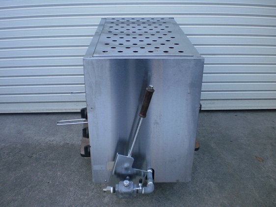 □マルゼン 業務用ガス上火式焼物器 スピードグリラー MGK-084U LP