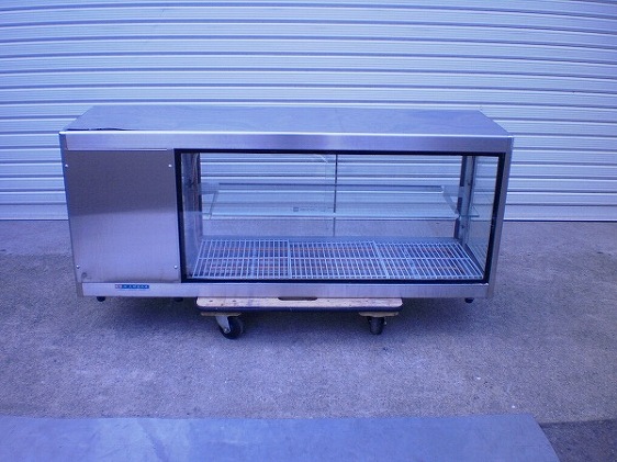 【大穂製作所】業務用冷蔵ショーケース（OHS-1235R）冷え確認済み・訳あり格安！ OHS-1235 コールドショーケース 大穂製作所 幅1235 奥行350 - 業務用