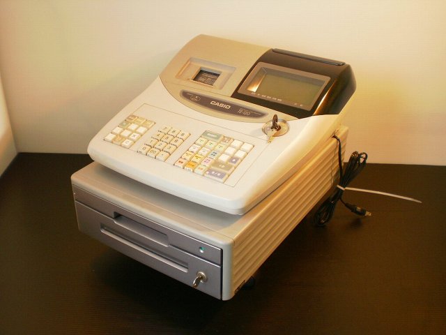 □カシオ レジスター TE-120│厨房家