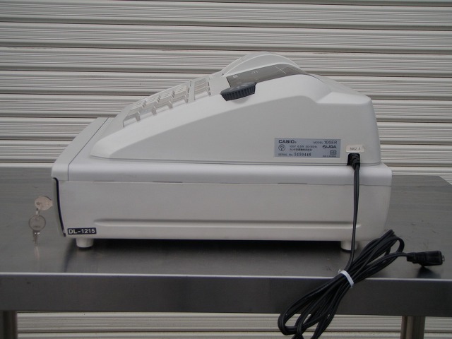 □カシオ レジスター 100ER│厨房家