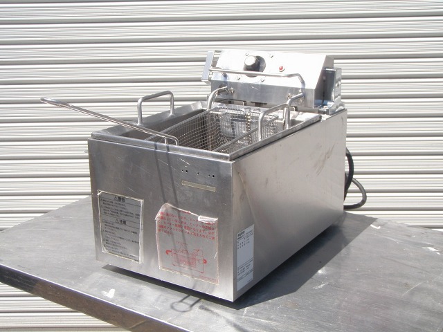 □6-5□サンヨー 卓上電気式フライヤー SEF-C3421│厨房家
