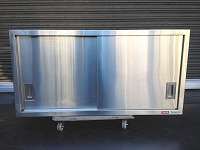 タニコー　ステンレス　吊戸棚 W600×D350×H600mm 商品詳細 ﾀﾆｺｰ 吊戸棚 W1200×D350×H600