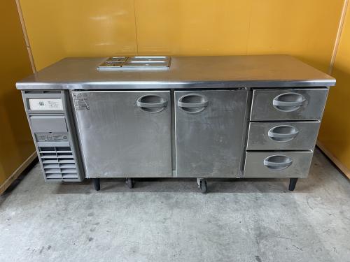 フクシマガリレイ テーブル型冷蔵庫 ドロワー サンドイッチ YRW-180RM2-D(改)